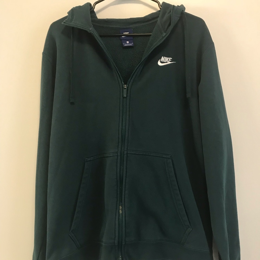 Greenish blue nike jacket